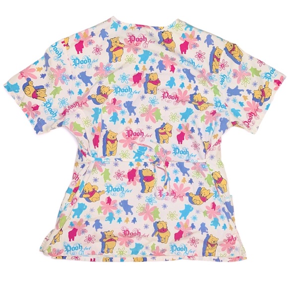 Disney Winnie The Pooh Scrub Top Medium - Picture 1 of 3